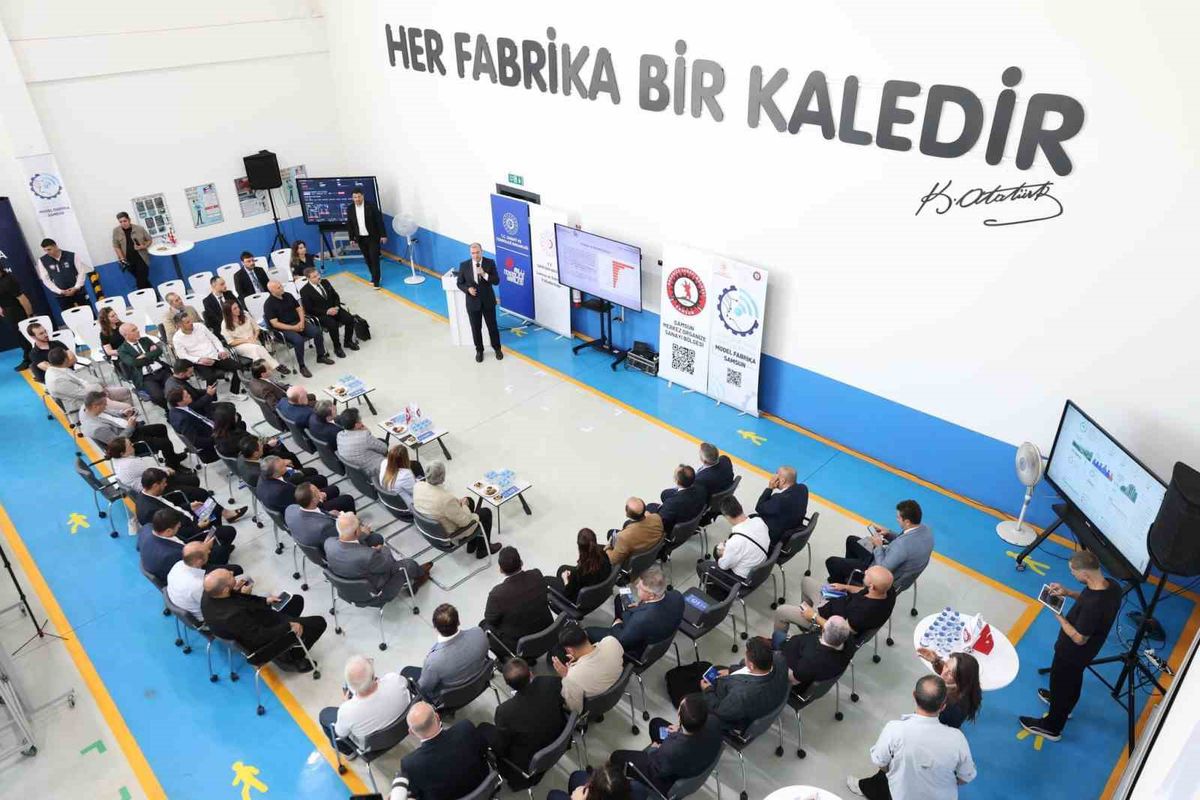 Samsun'da sanayi ve teknolojide yeşil dönüşüm için SANTEK toplantısı yapıldı