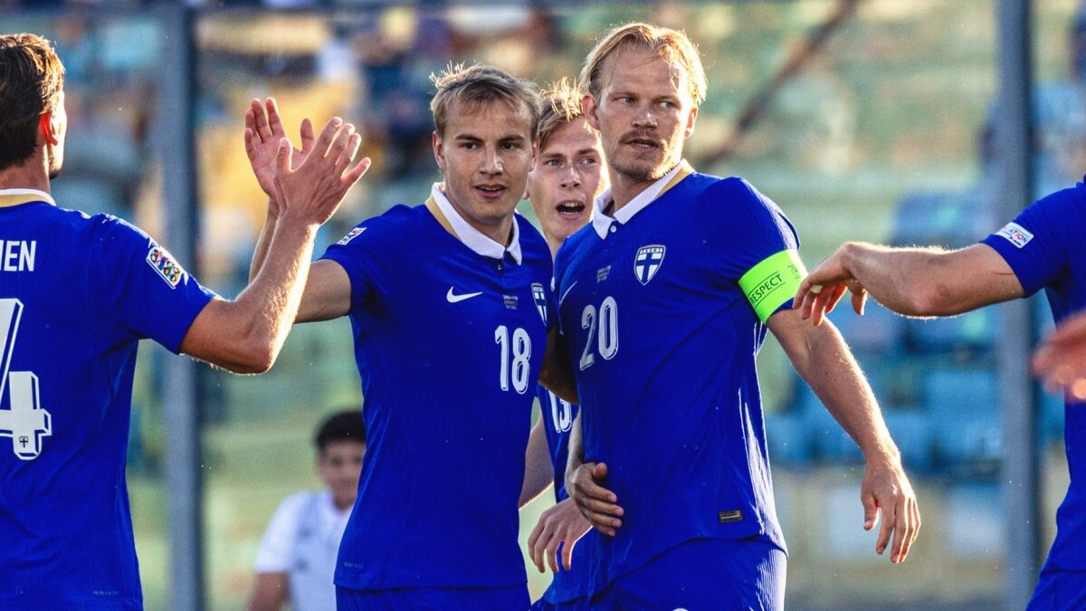 Finlandiya, UEFA Uluslar Ligi'nde San Marino'yu 7-0 mağlup etti