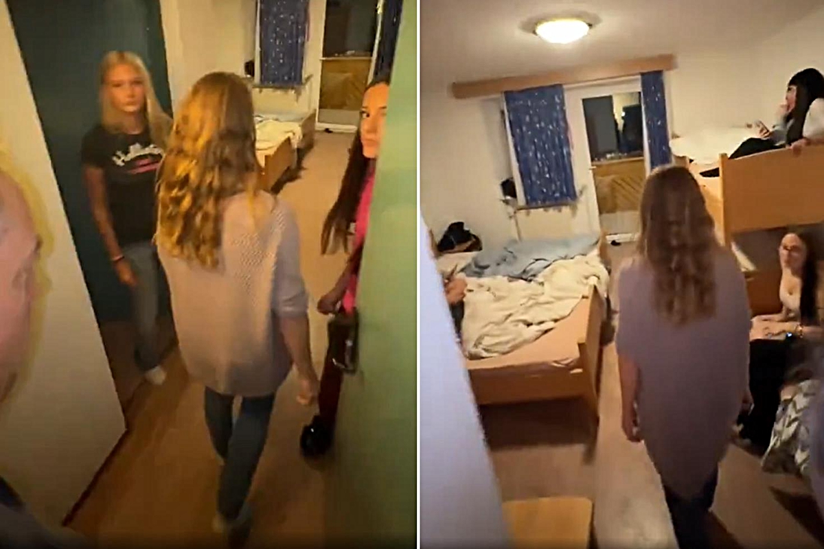 Almanya'da kız yurdunda yapılan denetimde saklanan erkekler bulundu