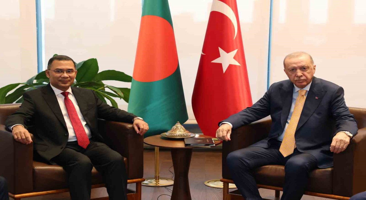 Cumhurbaşkanı Erdoğan, Bangladeş Başbakanı Rahman ile New York'ta görüştü