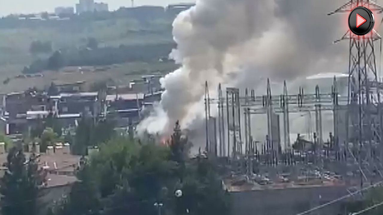 Diyarbakır'da trafo merkezinde yangın ve patlama yaşandı