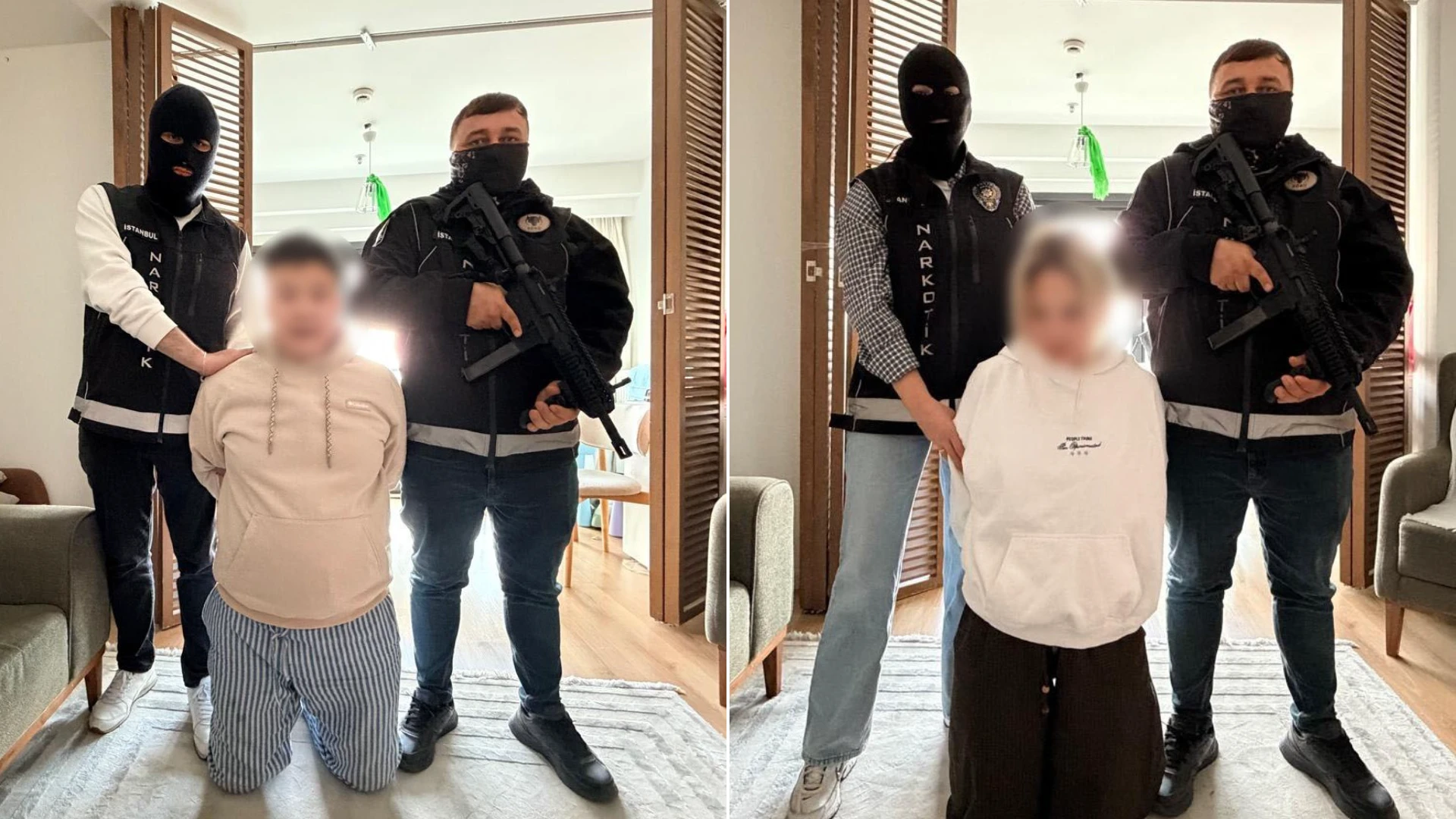 İstanbul'da kırmızı ve mavi bültenle aranan iki kişi yakalandı
