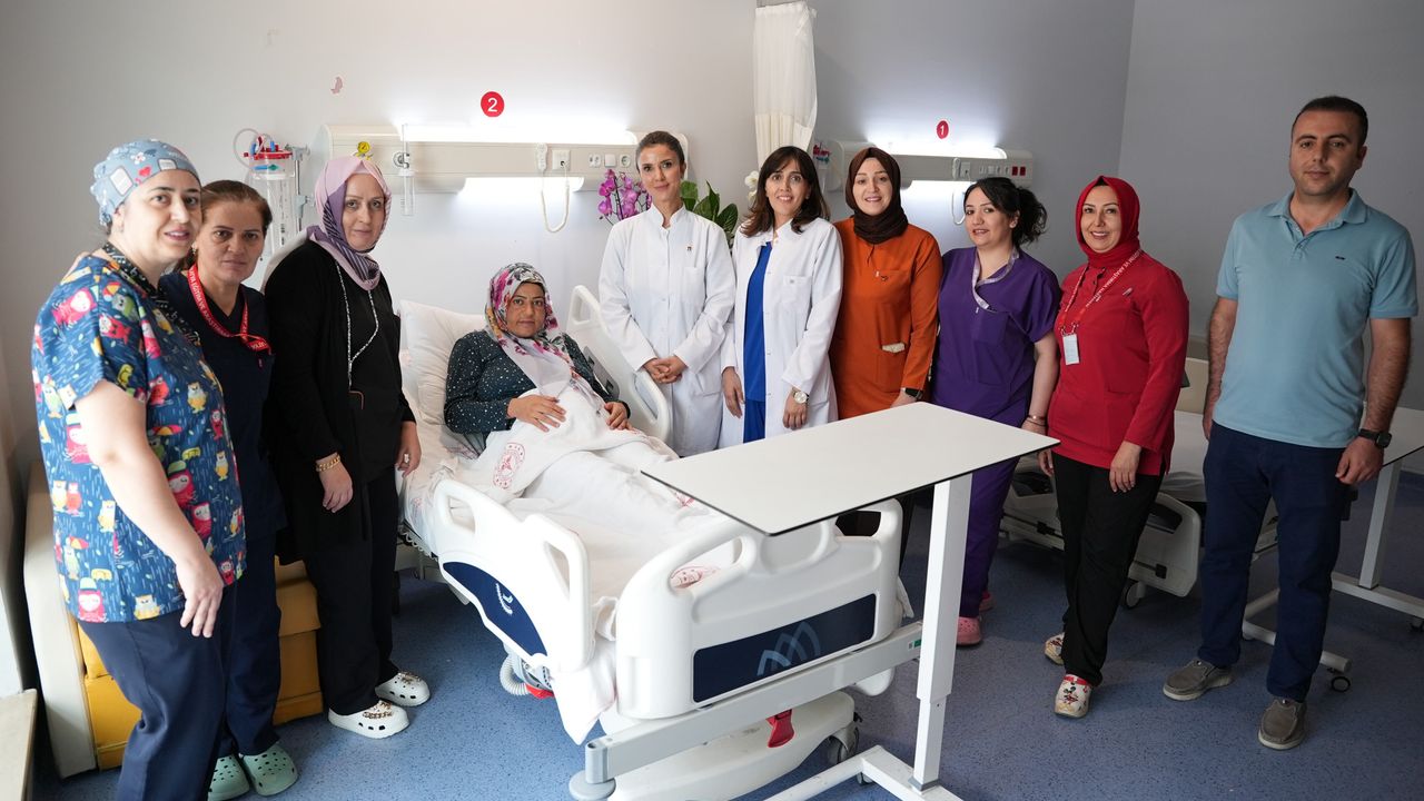 Malatya Eğitim ve Araştırma Hastanesi Tüp Bebek Ünitesi'nde ilk doğum gerçekleşti