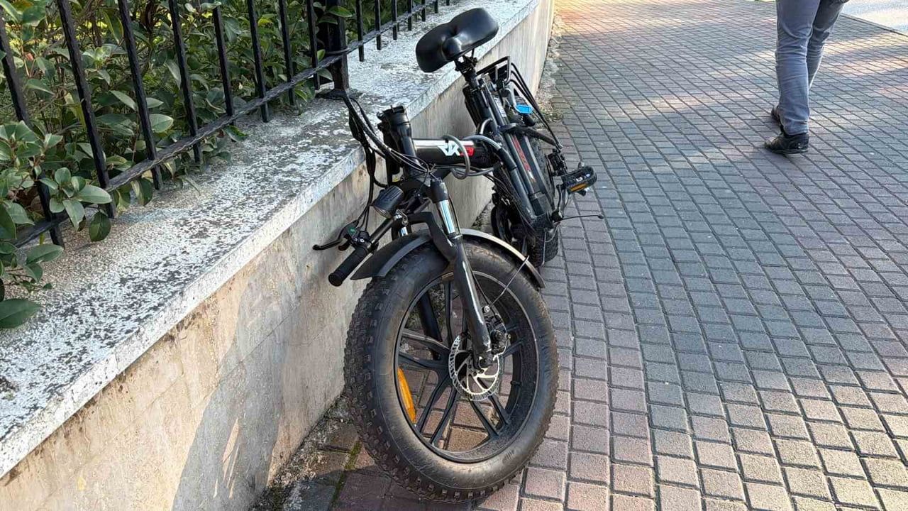 Bolu'da elektrikli bisiklet ile cipin çarpışması: 14 yaşındaki sürücü yaralandı