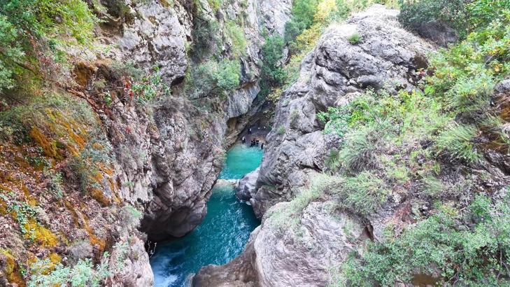 Osmaniye Valisi ve Belediye Başkanı Sarısu Kanyonu'nda doğa gezisi yaptı