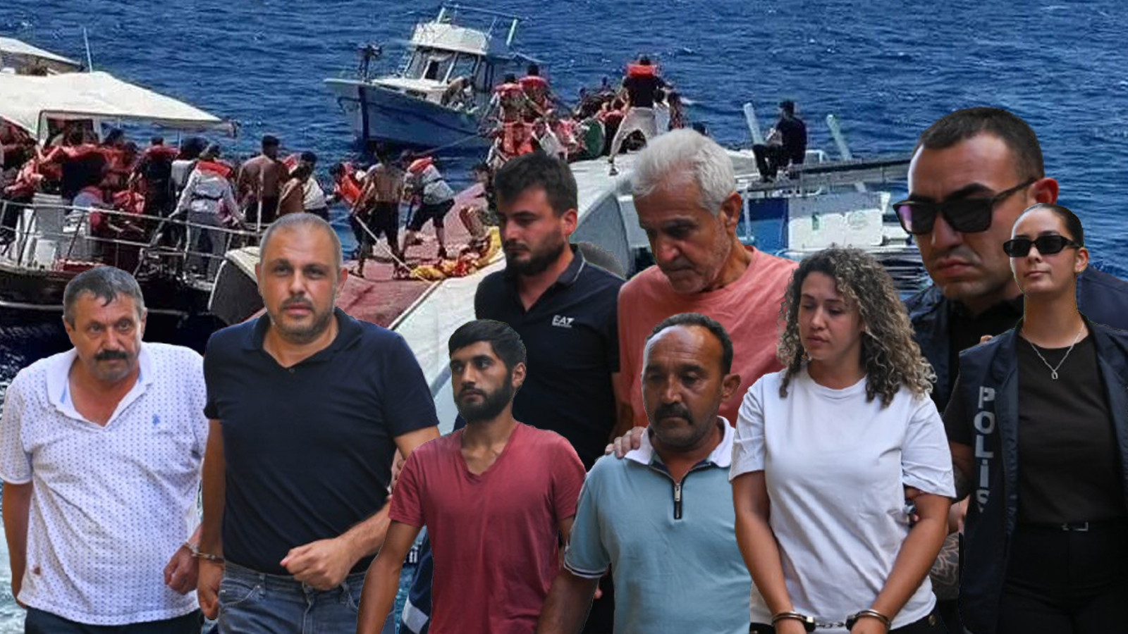 Girne'deki gemi faciasında kaptan ve mürettebat mahkemeye çıkarıldı