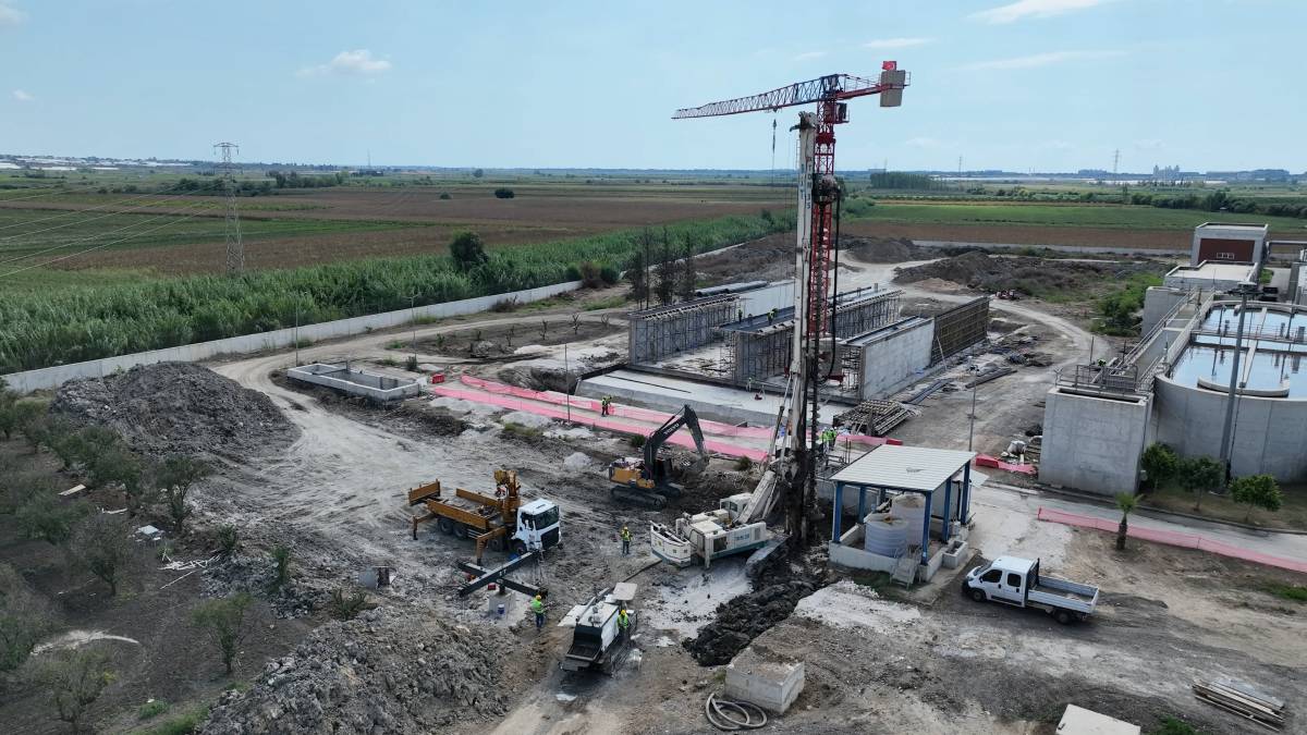 Serik Atıksu Arıtma Tesisi'nin günlük kapasitesi 122 bin 500 metreküpe çıkarılıyor