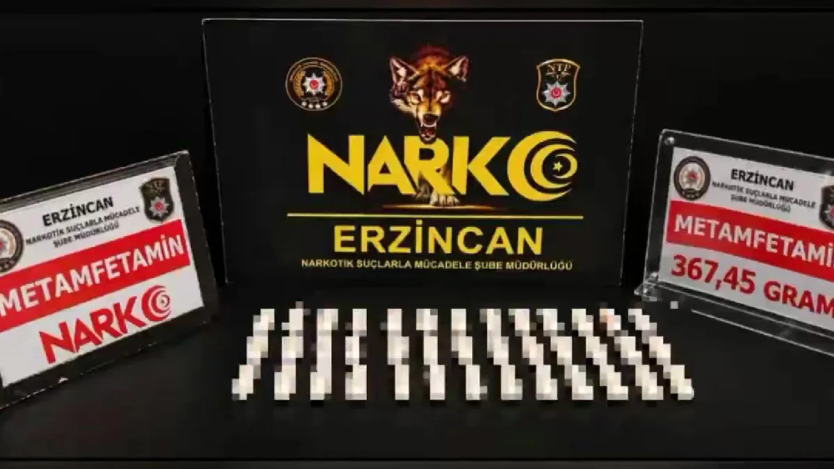 Erzincan'da şüphelinin mide ve bağırsaklarından 39 kapsül uyuşturucu çıktı