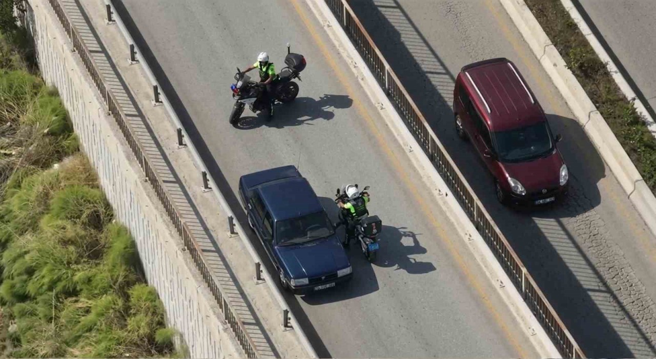 Kırıkkale'de trafik denetiminden kaçan ehliyetsiz sürücüye 80 bin lira ceza