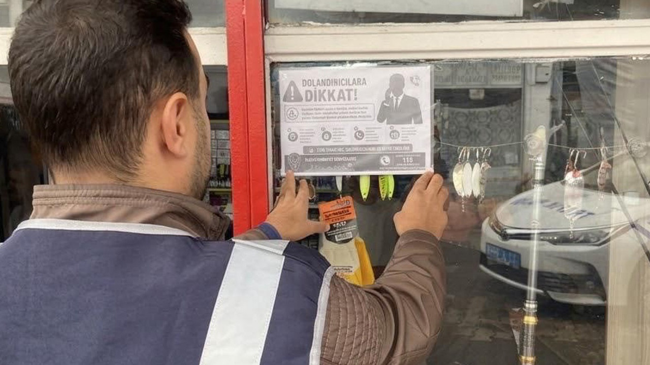 Keban Emniyeti telefon dolandırıcılığına karşı bilgilendirme çalışması başlattı