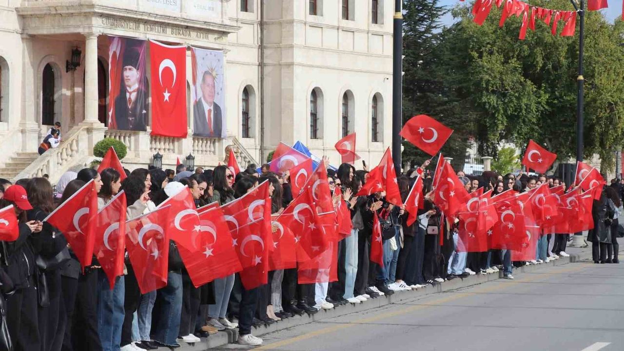 Sivas'ta Cumhuriyet Bayramı'nın 103. yılı törenlerle kutlandı