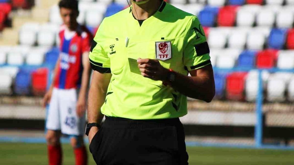 Keçiörengücü-Ümraniyespor maçının hakemi Muhammet Alperen Çopur oldu