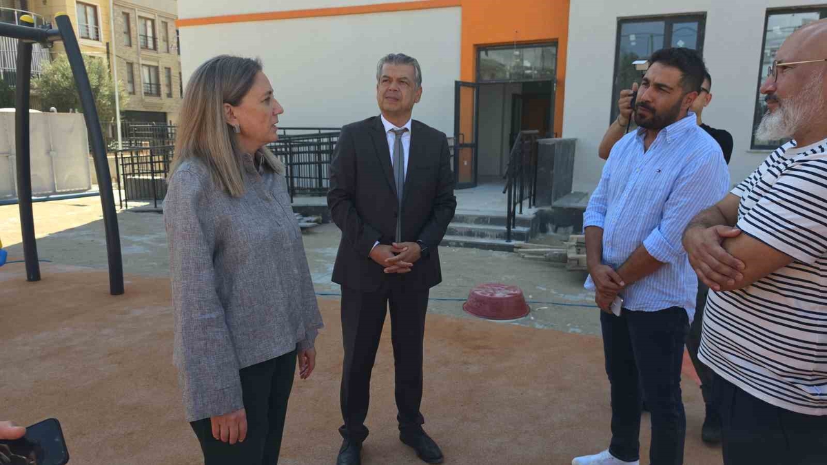 Nazilli'de çevreci ve teknolojik donanımlı Cumhuriyet İlkokulu inşa ediliyor