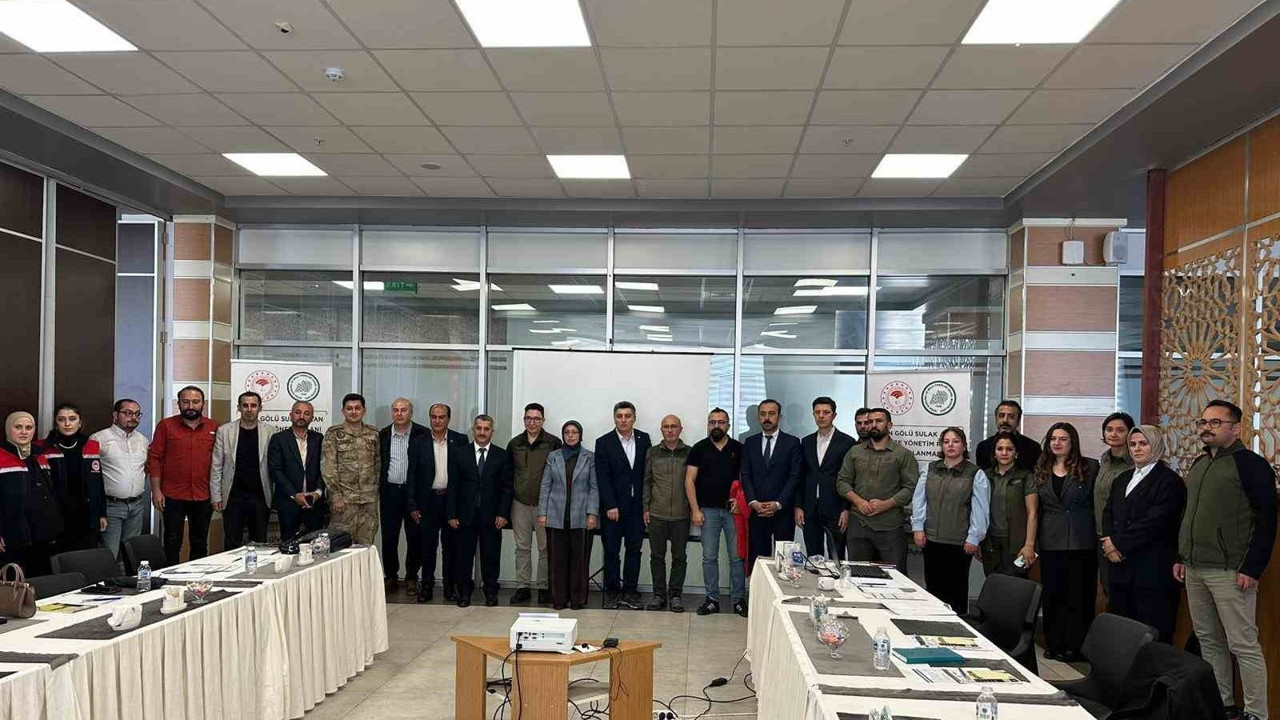 Arin Gölü'nün korunması ve geleceği için revize çalıştayı düzenlendi
