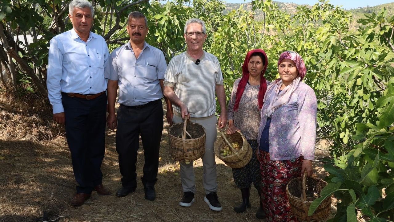 Nazilli Belediye Başkanı Tetik mahalle ziyaretlerinde üreticilerle buluştu