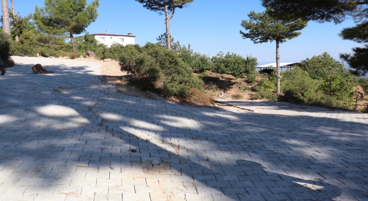 Bozdoğan Madran Mahallesi yayla yolundaki iyileştirme çalışmaları tamamlandı