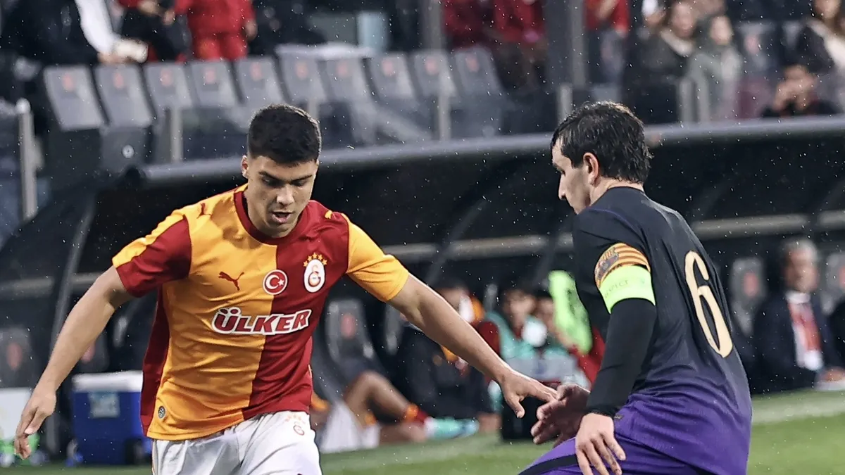 Galatasaray U19, Barcelona'ya 1-0 mağlup oldu