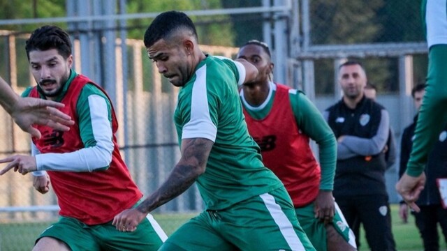 Bursaspor, Ankara Keçiörengücü maçı hazırlıklarını sürdürdü