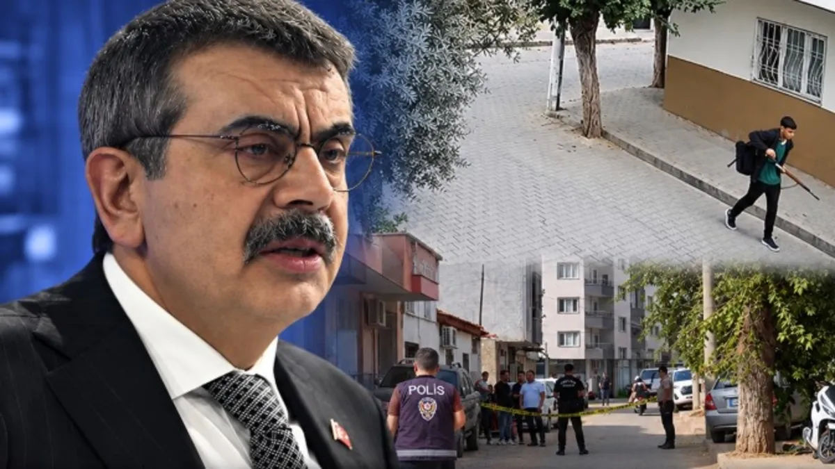 Bakan Tekin Manisa'daki silahlı saldırının okul saldırısı olmadığını belirtti