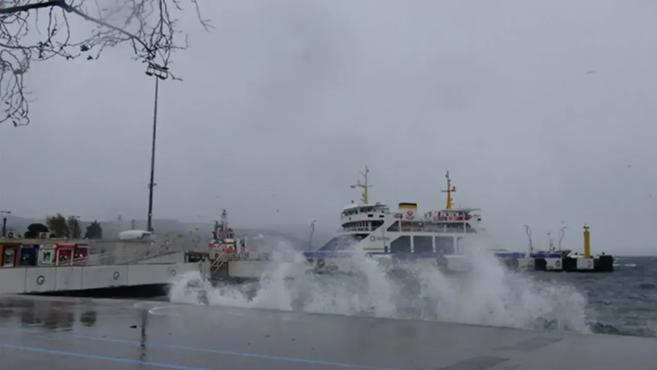 BUDO, olumsuz hava koşulları nedeniyle iki seferini iptal etti
