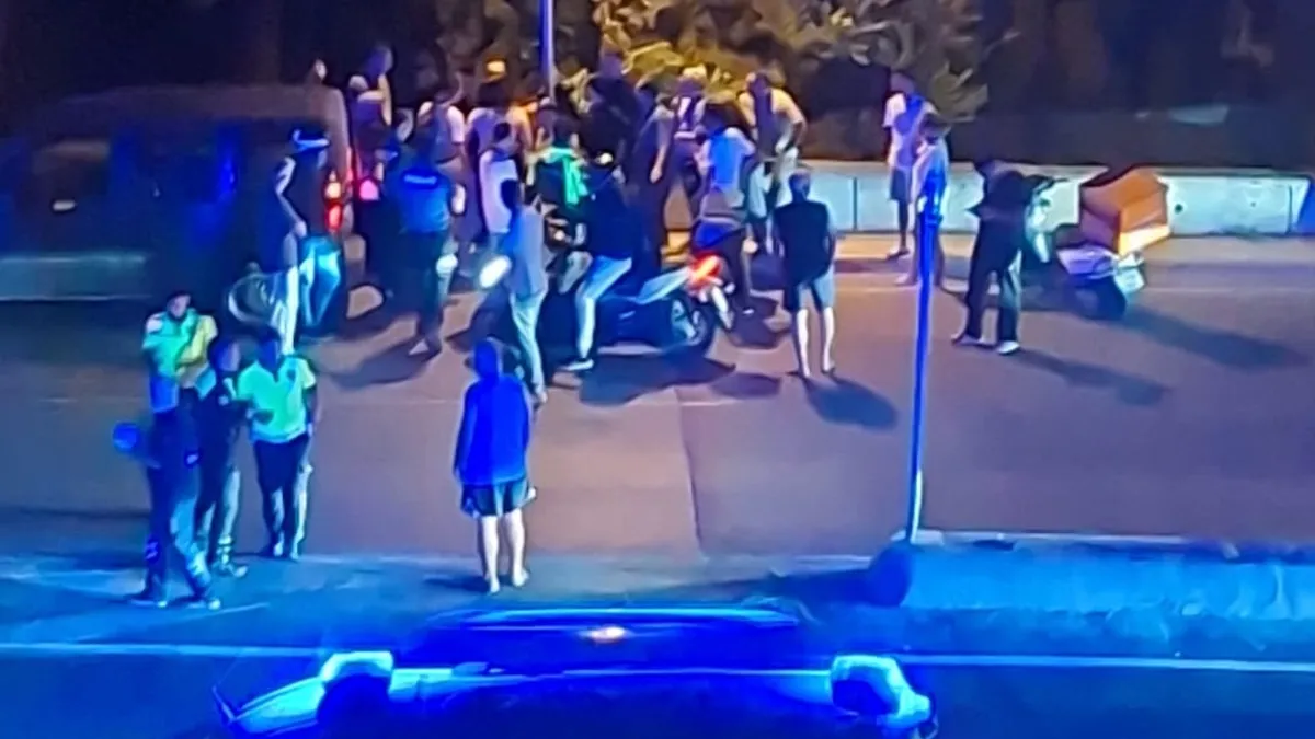 Büyükçekmece'de iki otomobilin çarptığı yaya hayatını kaybetti