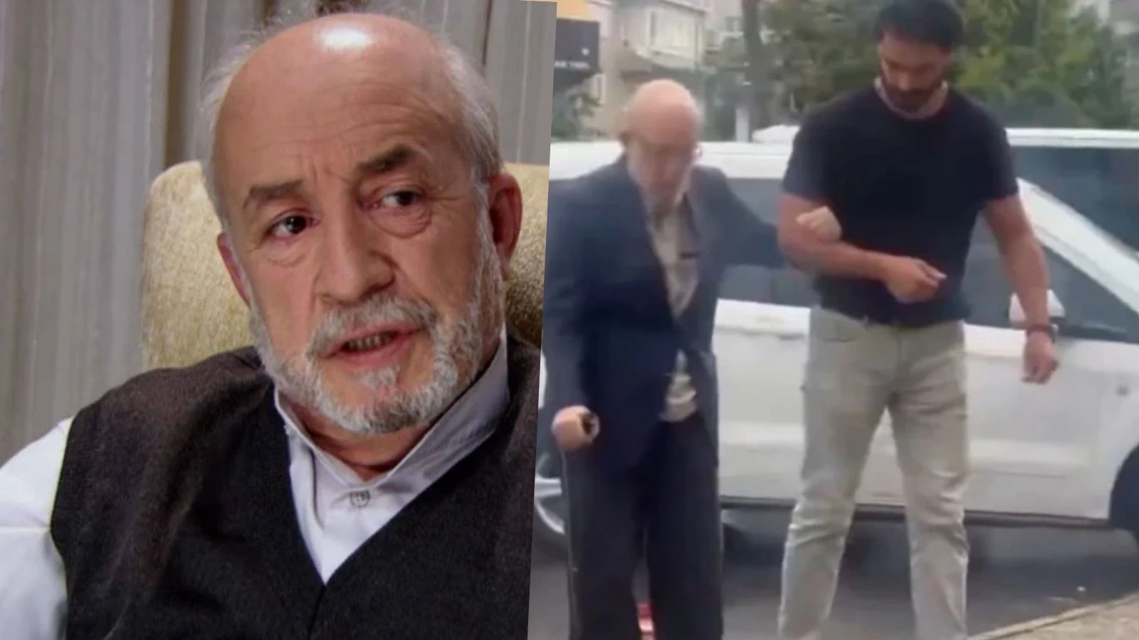 Oyuncu Emin Olcay Kaşif Kozinoğlu soruşturması için adliyeye gitti
