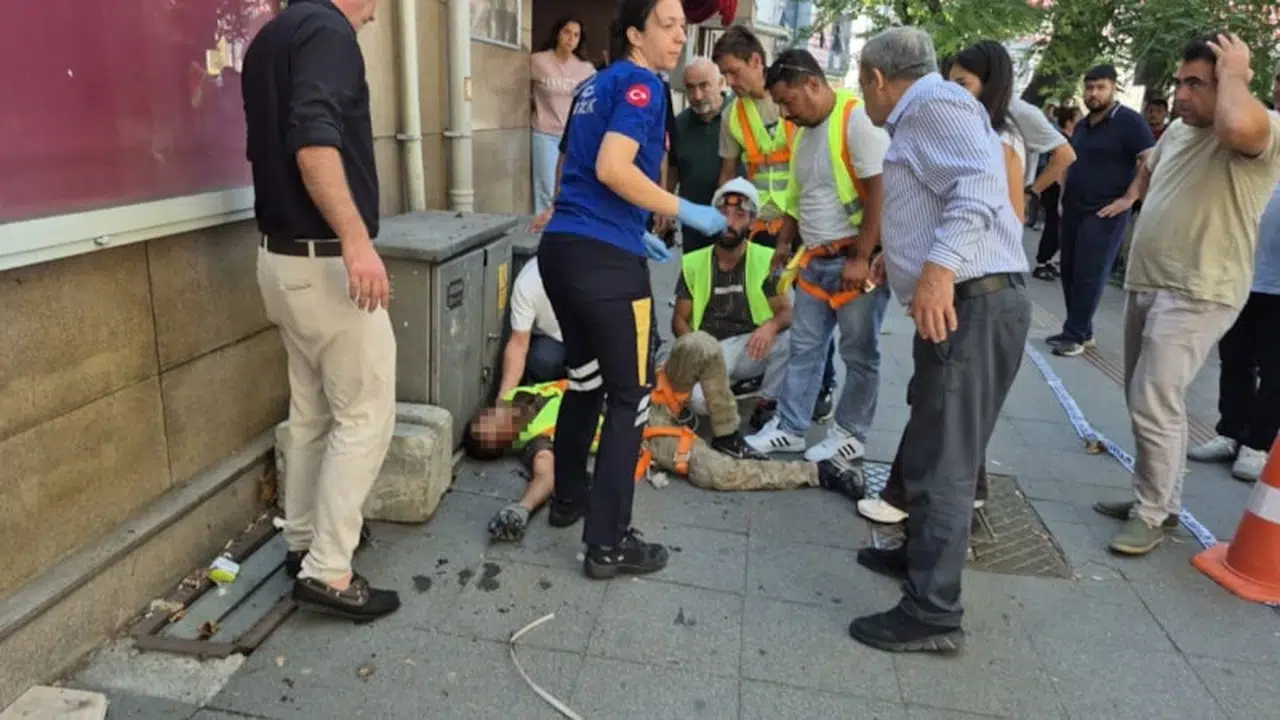 Zonguldak'ta çatı ustası 12 metrelik yükseklikten düşerek ağır yaralandı