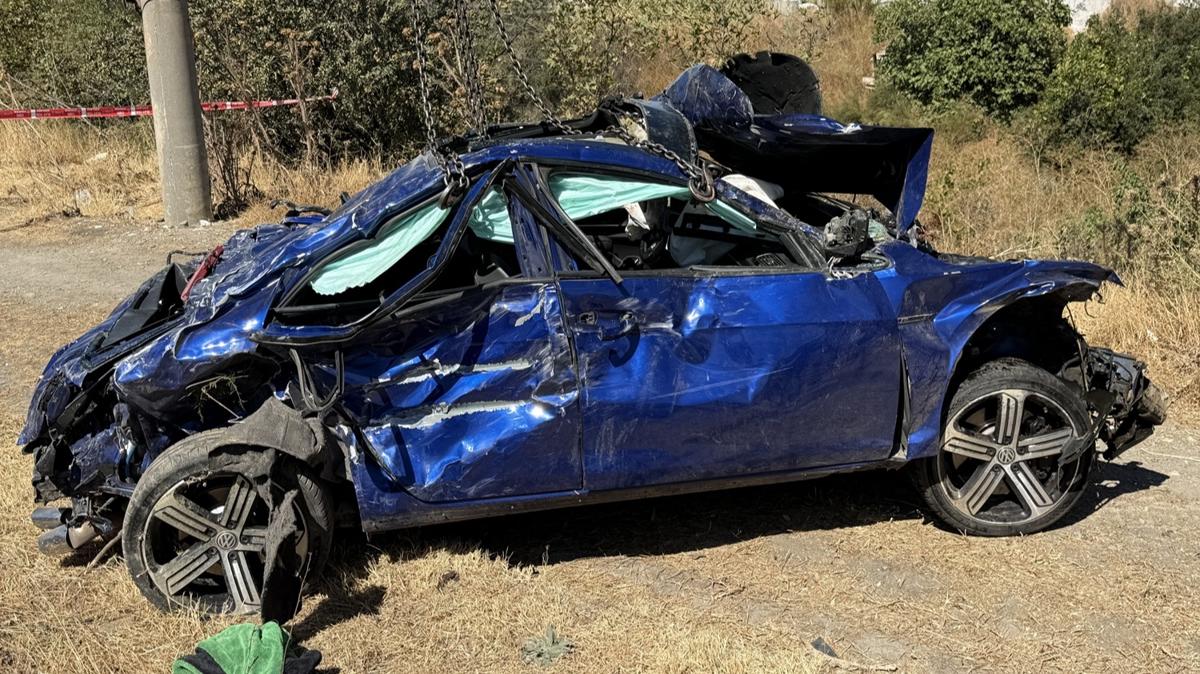 İzmir'de otomobilin Nif Çayı'na devrilmesi sonucu 1 kişi öldü