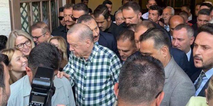 Cumhurbaşkanı Erdoğan Marmaris'te vatandaşlarla bir araya geldi