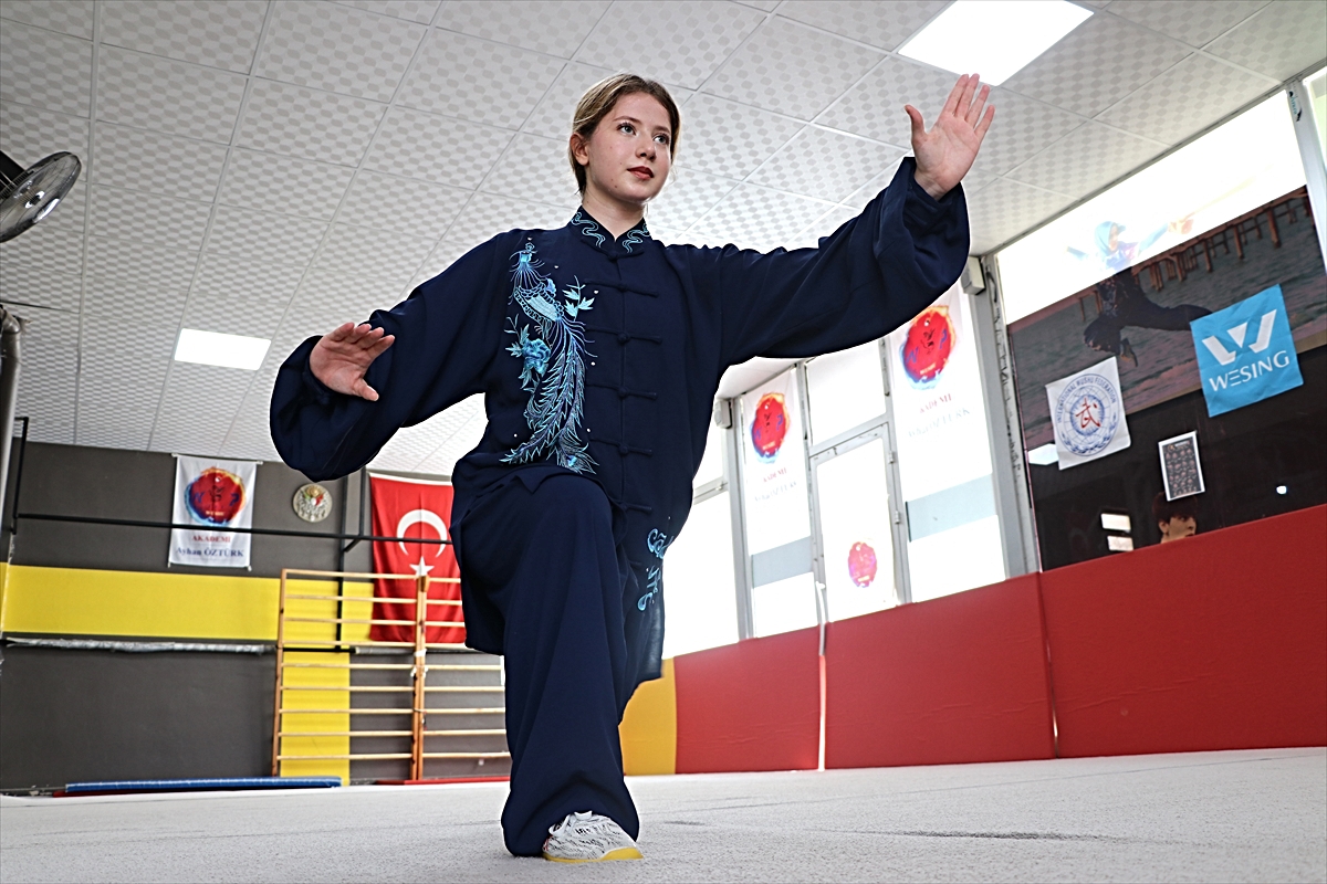 Milli sporcu Nurgül Döğücü'nün hedefi 2028 Dünya Taijiquan Şampiyonası