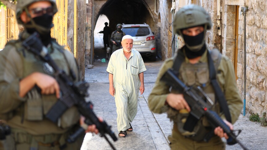 İsrail ordusu Nablus'taki Yusuf Makamı'na baskın düzenledi