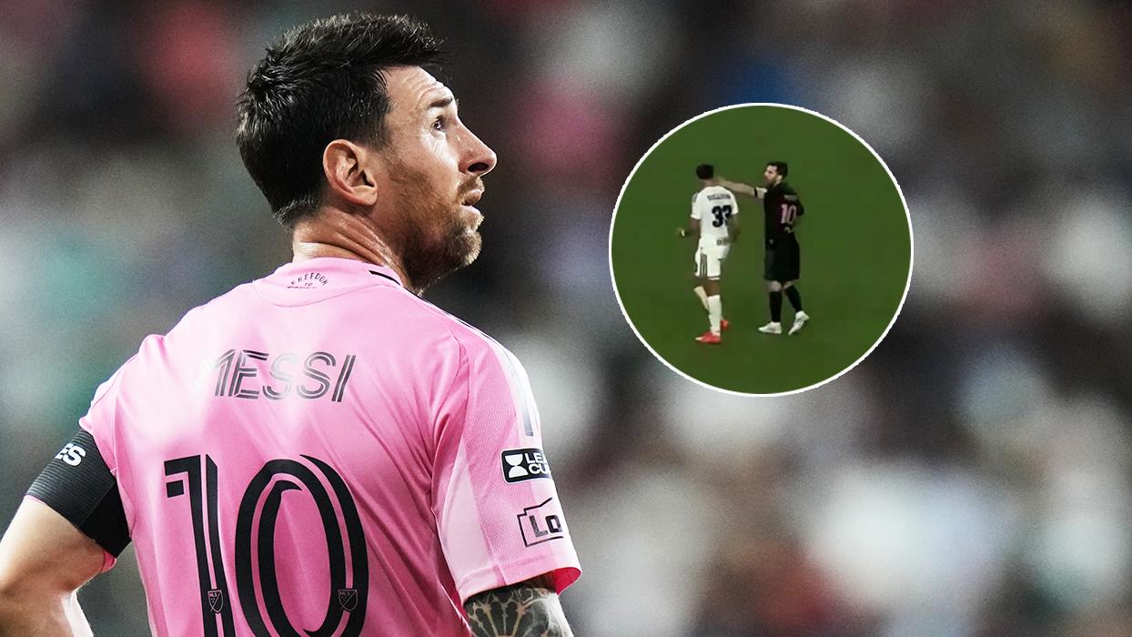 Lionel Messi'nin rakibine müdahalesi para cezasıyla sonuçlandı