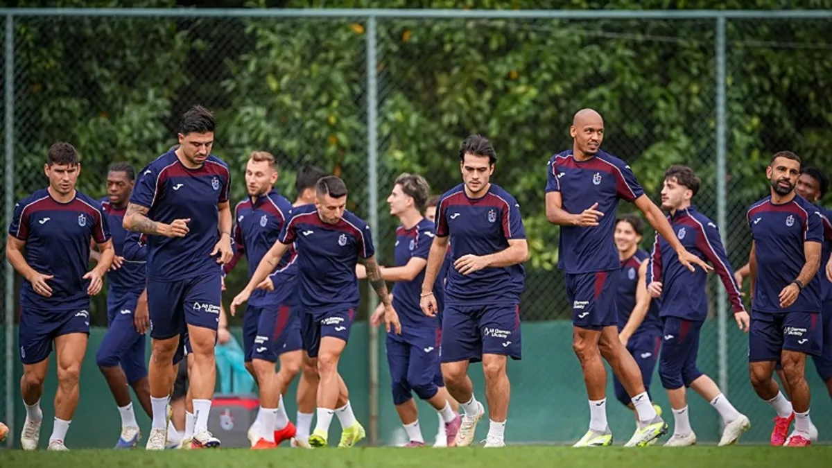 Trabzonspor, Ferencvaros maçı için 21 kişilik kafileyi belirledi