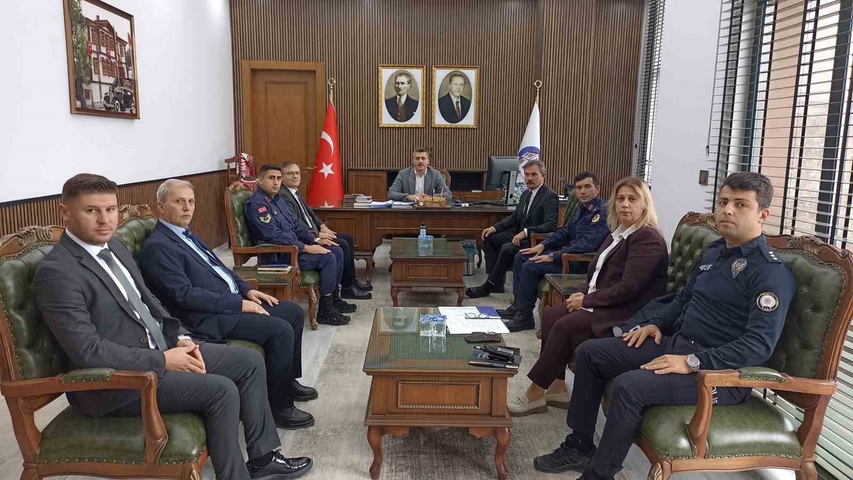 Havza'da KPSS Ortaöğretim Sınavı için güvenlik ve koordinasyon toplantısı yapıldı