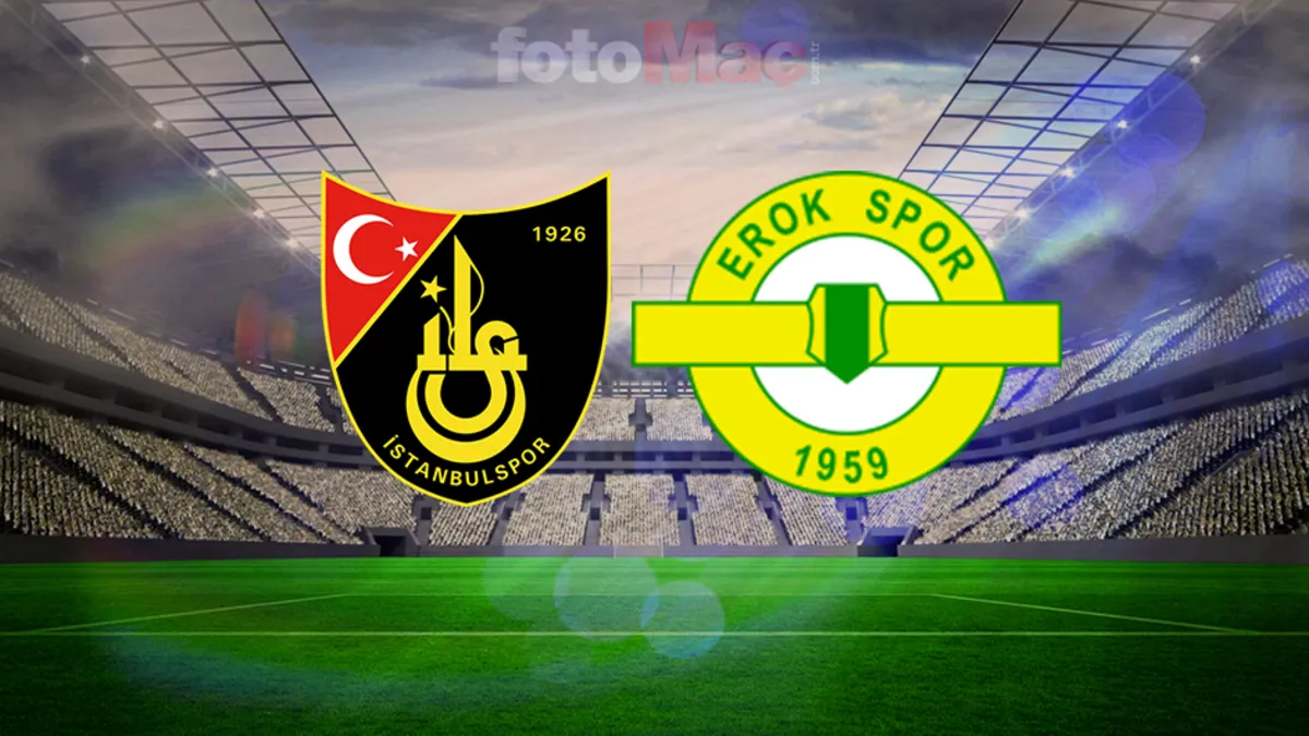 İstanbulspor ile Esenler Erokspor Trendyol 1. Lig'de karşılaşıyor