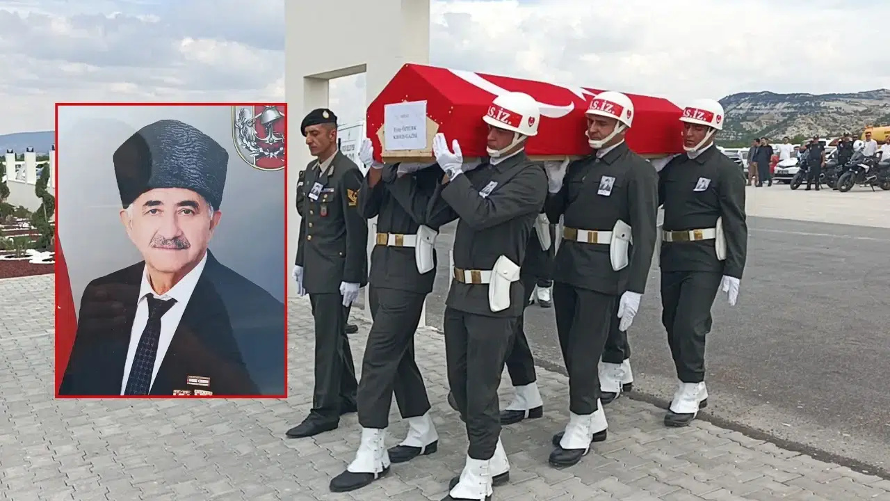 Kıbrıs gazisi Eyüp Öztürk Burdur'da toprağa verildi