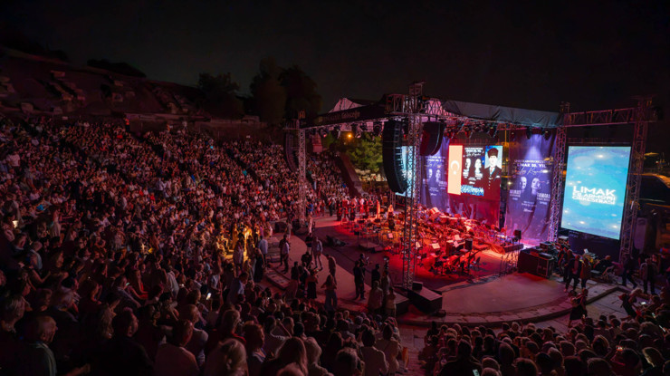 Limak Filarmoni Orkestrası Bodrum Antik Tiyatro'da konser verdi