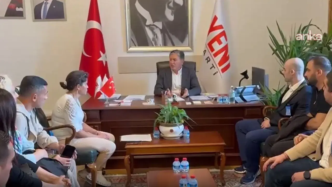 Fon mağdurları TBMM'de siyasi parti gruplarını ziyaret etti
