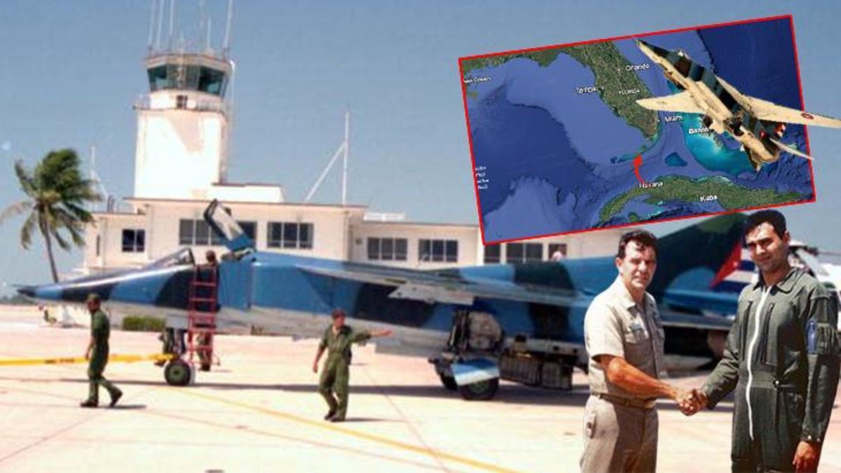 Kübalı MiG-23 pilotu Orestes Lorenzo Pérez ABD'ye iltica etti