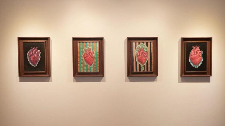 Seda Gazioğlu'nun yedinci kişisel sergisi Merdiven Art Space'te açıldı