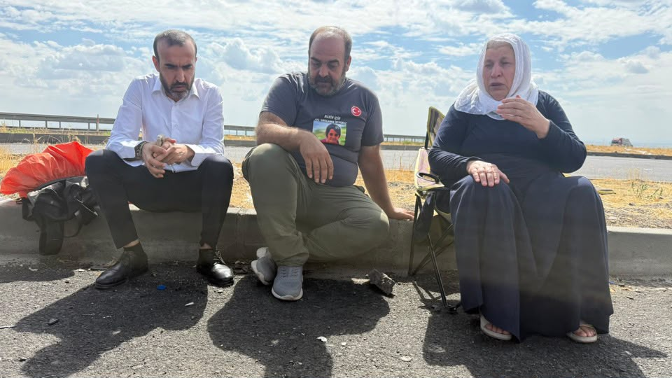 Arif Güran'ın Ankara yürüyüşüne Siverek güzergahında destek ziyareti