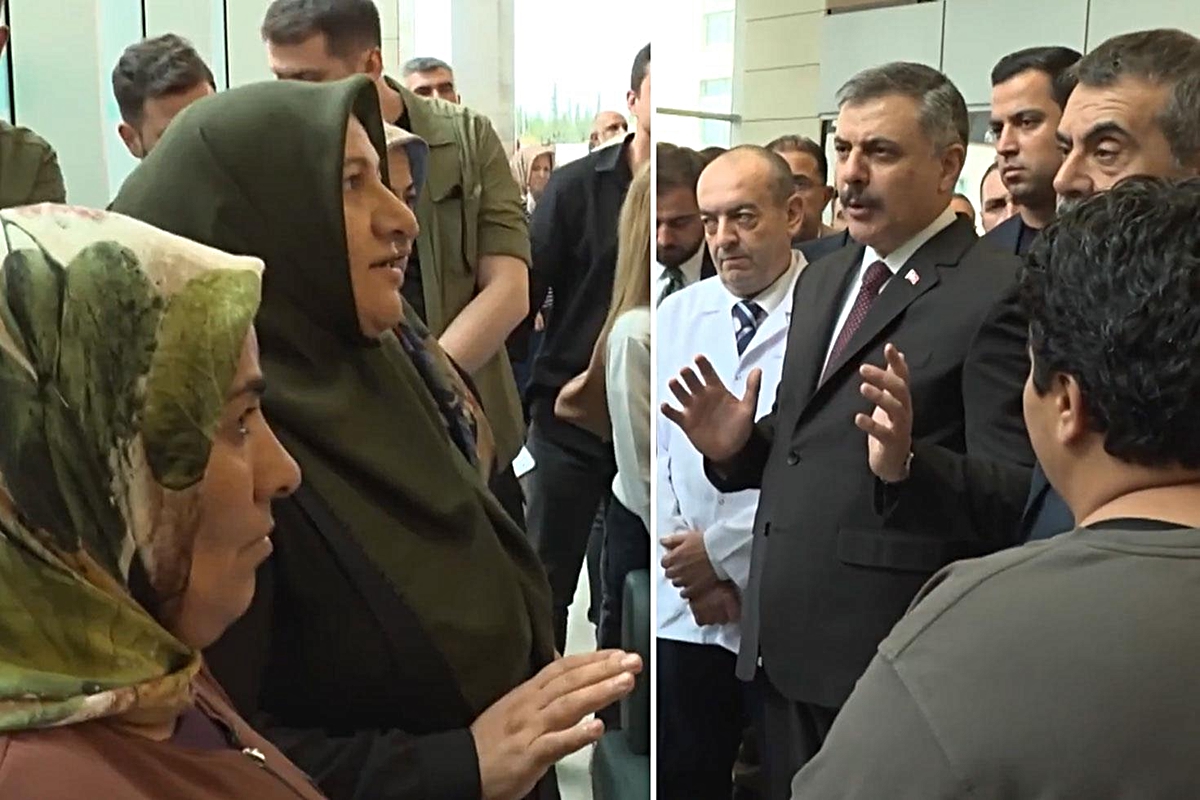 Manisa'daki okul saldırısında yaralanan 11 öğrenci için bakanlar hastaneye gitti