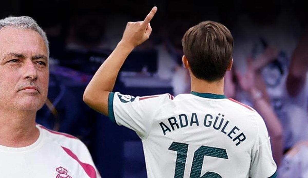 Arda Güler La Liga'da gol atarak Real Madrid'in galibiyetine katkı sağladı