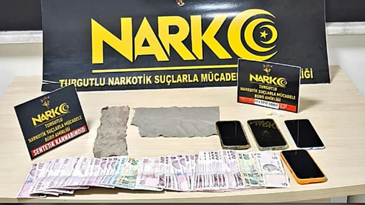 Manisa'da uyuşturucu operasyonunda 3 şüpheli tutuklandı
