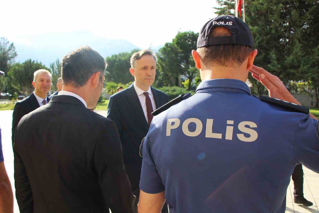 Amasya İl Emniyet Müdürlüğünde devir teslim töreni yapıldı