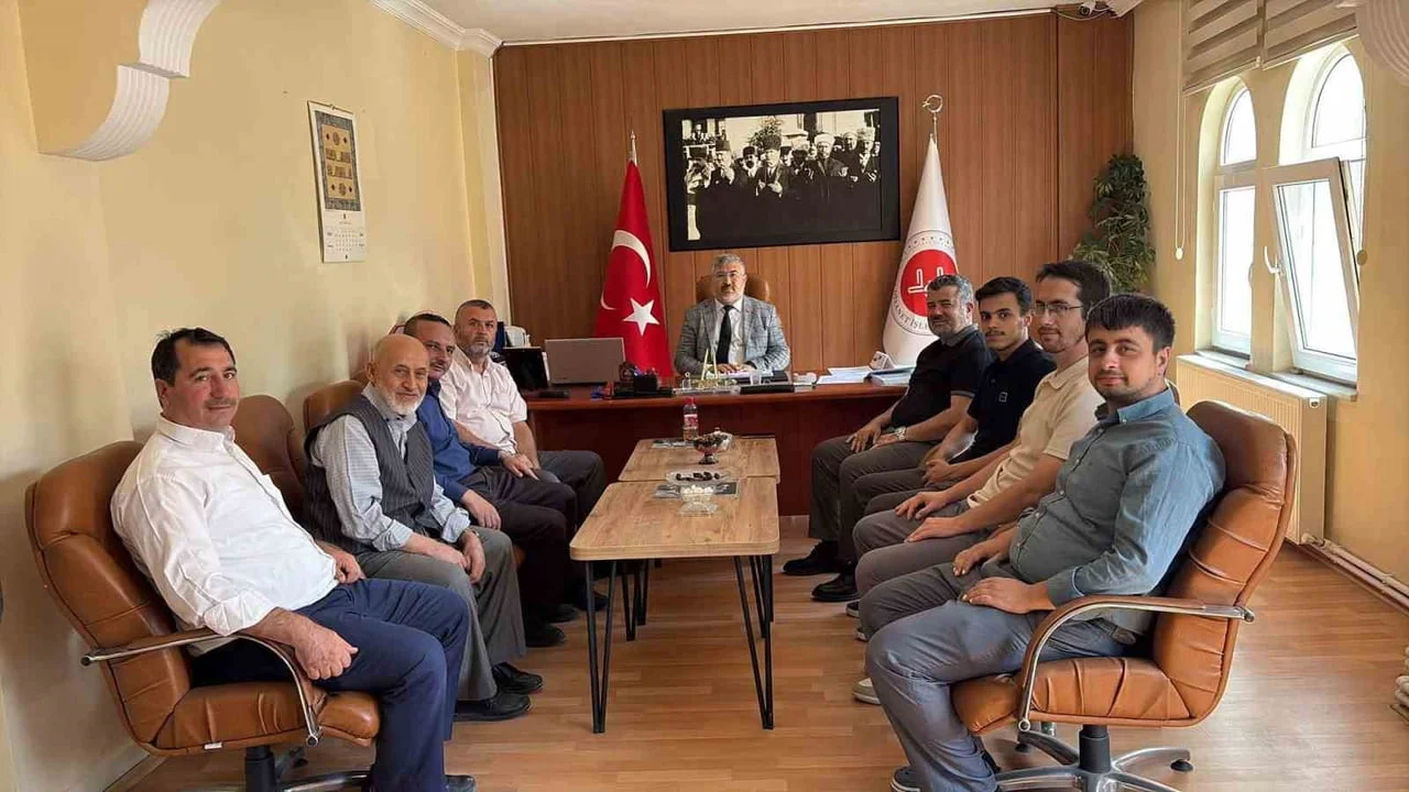 Hisarcık Müftülüğünde yeni eğitim dönemi planlaması yapıldı