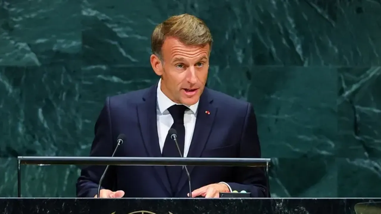 Macron BM Genel Kurulu'nda Gazze ve Lübnan için eylem çağrısı yaptı