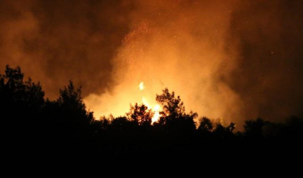 Marmaris'te çıkan orman yangını ekiplerin müdahalesiyle kontrol altına alındı