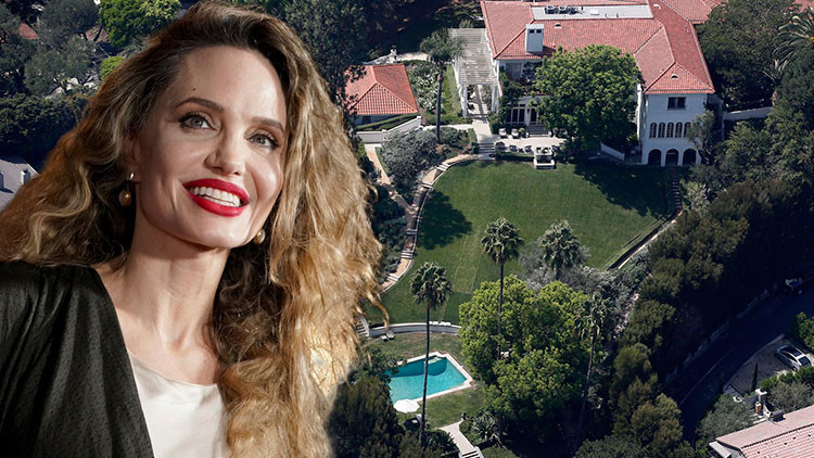Angelina Jolie California'daki malikanesini 24,75 milyon dolara sattı