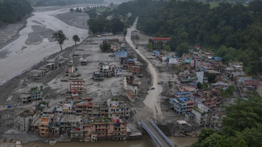 UNICEF, Nepal'deki sel felaketinden 32 binden fazla çocuğun etkilendiğini bildirdi